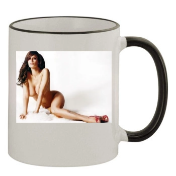 Jenna Jameson 11oz Colored Rim & Handle Mug