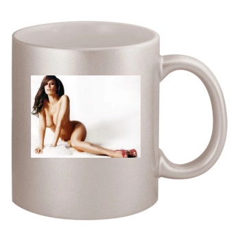 Jenna Jameson 11oz Metallic Silver Mug