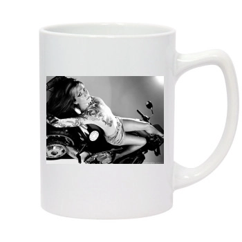 Jennifer Aniston 14oz White Statesman Mug