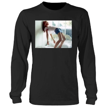 Jennifer Aniston Men's Heavy Long Sleeve TShirt