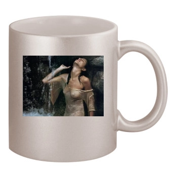 Jennifer Aniston 11oz Metallic Silver Mug