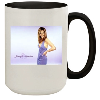 Jennifer Aniston 15oz Colored Inner & Handle Mug