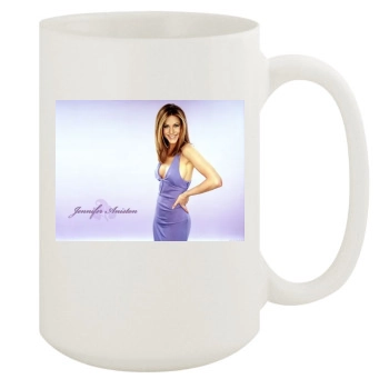 Jennifer Aniston 15oz White Mug