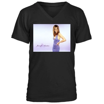 Jennifer Aniston Men's V-Neck T-Shirt