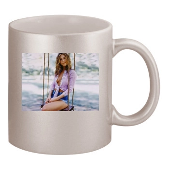 Jennifer Aniston 11oz Metallic Silver Mug