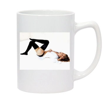 Jennifer Aniston 14oz White Statesman Mug