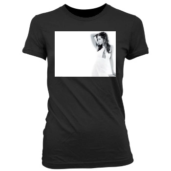 Jennifer Aniston Women's Junior Cut Crewneck T-Shirt