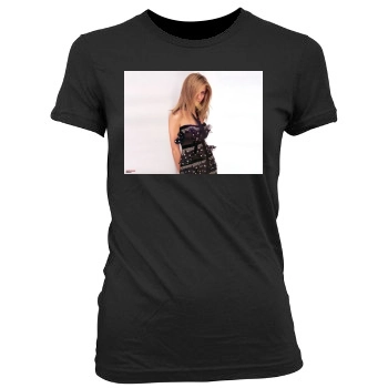 Jennifer Aniston Women's Junior Cut Crewneck T-Shirt