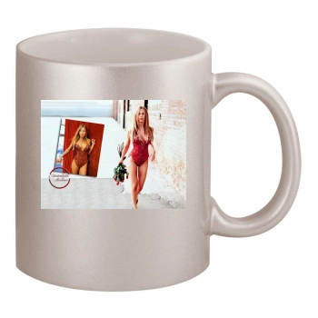 Jennifer Aniston 11oz Metallic Silver Mug