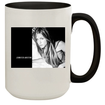 Jennifer Aniston 15oz Colored Inner & Handle Mug