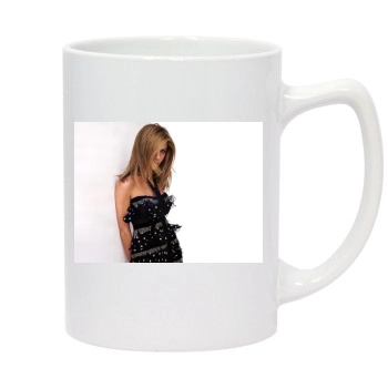 Jennifer Aniston 14oz White Statesman Mug