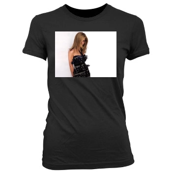 Jennifer Aniston Women's Junior Cut Crewneck T-Shirt