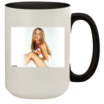 Jennifer Aniston 15oz Colored Inner & Handle Mug