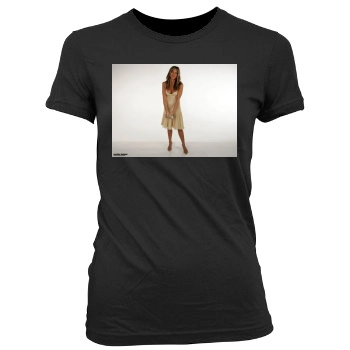 Jennifer Aniston Women's Junior Cut Crewneck T-Shirt