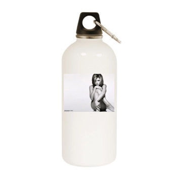 Jennifer Aniston White Water Bottle With Carabiner