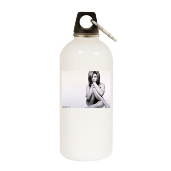 Jennifer Aniston White Water Bottle With Carabiner