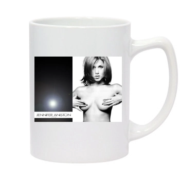 Jennifer Aniston 14oz White Statesman Mug