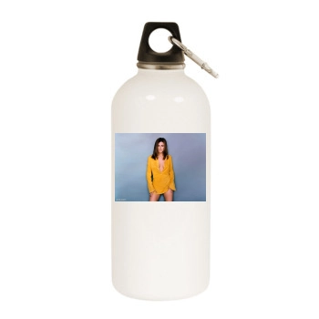 Jennifer Aniston White Water Bottle With Carabiner