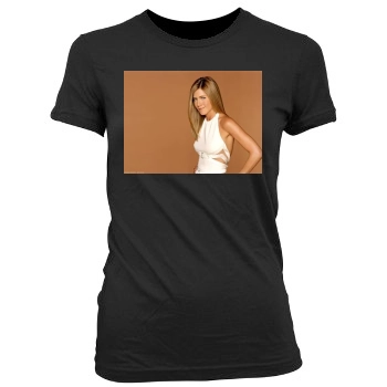 Jennifer Aniston Women's Junior Cut Crewneck T-Shirt