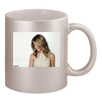 Jennifer Aniston 11oz Metallic Silver Mug