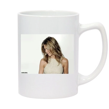 Jennifer Aniston 14oz White Statesman Mug