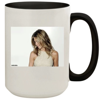 Jennifer Aniston 15oz Colored Inner & Handle Mug