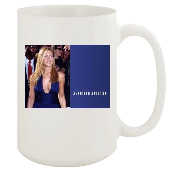 Jennifer Aniston 15oz White Mug