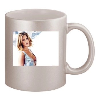 Jennifer Aniston 11oz Metallic Silver Mug