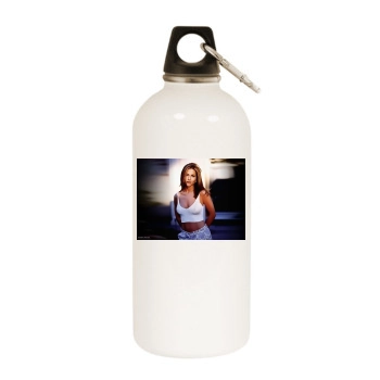 Jennifer Aniston White Water Bottle With Carabiner