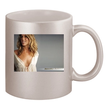 Jennifer Aniston 11oz Metallic Silver Mug