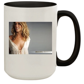 Jennifer Aniston 15oz Colored Inner & Handle Mug