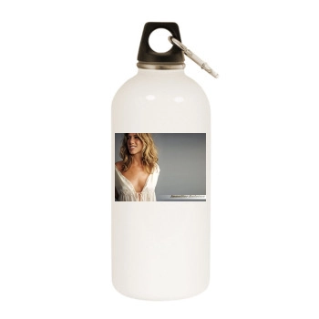 Jennifer Aniston White Water Bottle With Carabiner