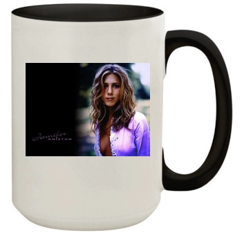 Jennifer Aniston 15oz Colored Inner & Handle Mug