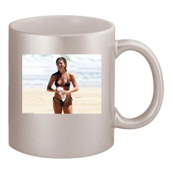 Jennifer Aniston 11oz Metallic Silver Mug