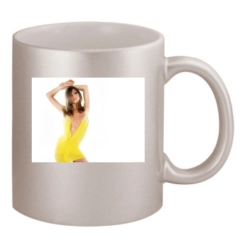 Jennifer Aniston 11oz Metallic Silver Mug