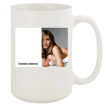 Jennifer Aniston 15oz White Mug