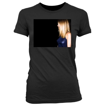 Jennifer Aniston Women's Junior Cut Crewneck T-Shirt