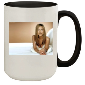 Jennifer Aniston 15oz Colored Inner & Handle Mug