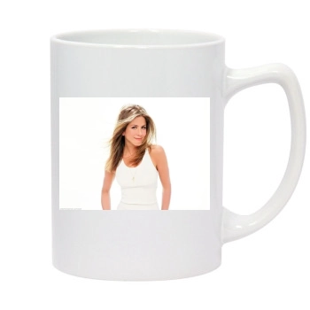 Jennifer Aniston 14oz White Statesman Mug