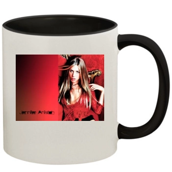 Jennifer Aniston 11oz Colored Inner & Handle Mug