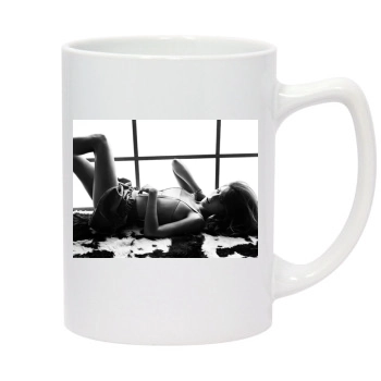 Jennifer Aniston 14oz White Statesman Mug