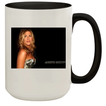 Jennifer Aniston 15oz Colored Inner & Handle Mug