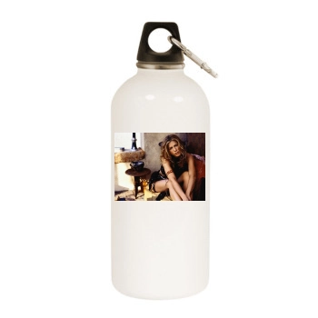 Jennifer Aniston White Water Bottle With Carabiner