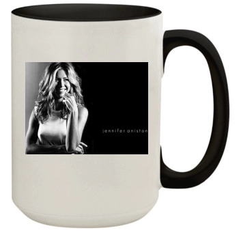 Jennifer Aniston 15oz Colored Inner & Handle Mug