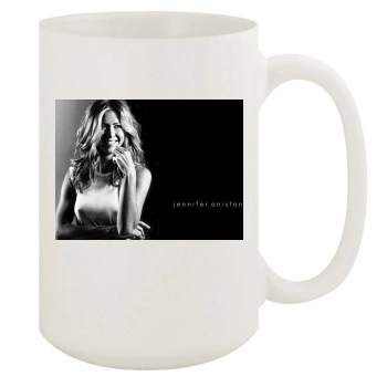 Jennifer Aniston 15oz White Mug