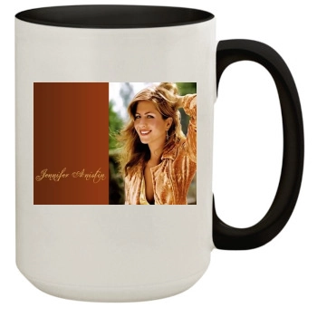 Jennifer Aniston 15oz Colored Inner & Handle Mug