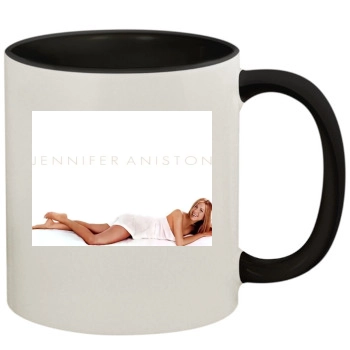 Jennifer Aniston 11oz Colored Inner & Handle Mug