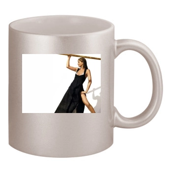 Jennifer Aniston 11oz Metallic Silver Mug