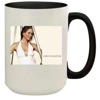 Jennifer Aniston 15oz Colored Inner & Handle Mug