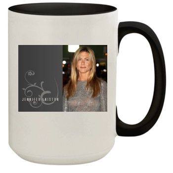 Jennifer Aniston 15oz Colored Inner & Handle Mug